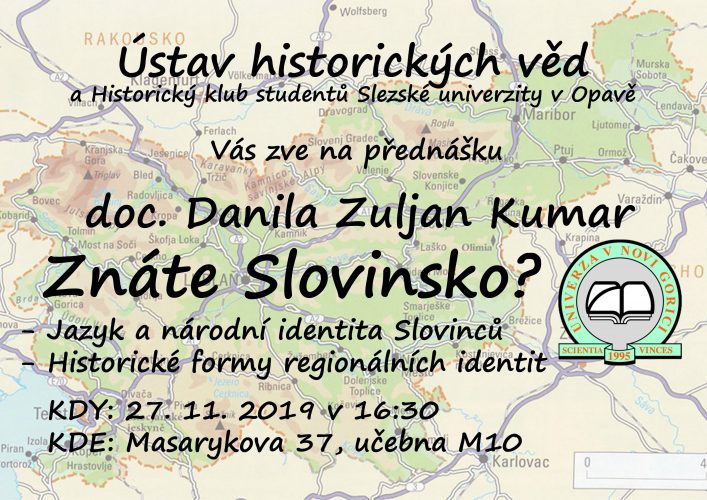 Přednáška "Znáte Slovinsko?"